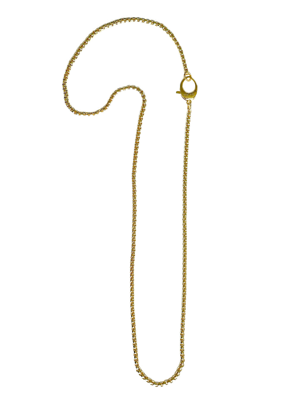 Brooke gold long statement necklace