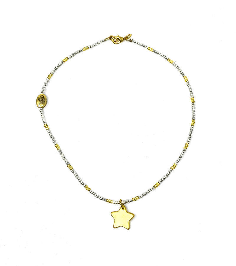 Loah star Gold Pendant Necklace