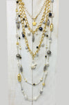 Layered Suri chain necklace