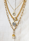 Gold Taylor chain necklace for women