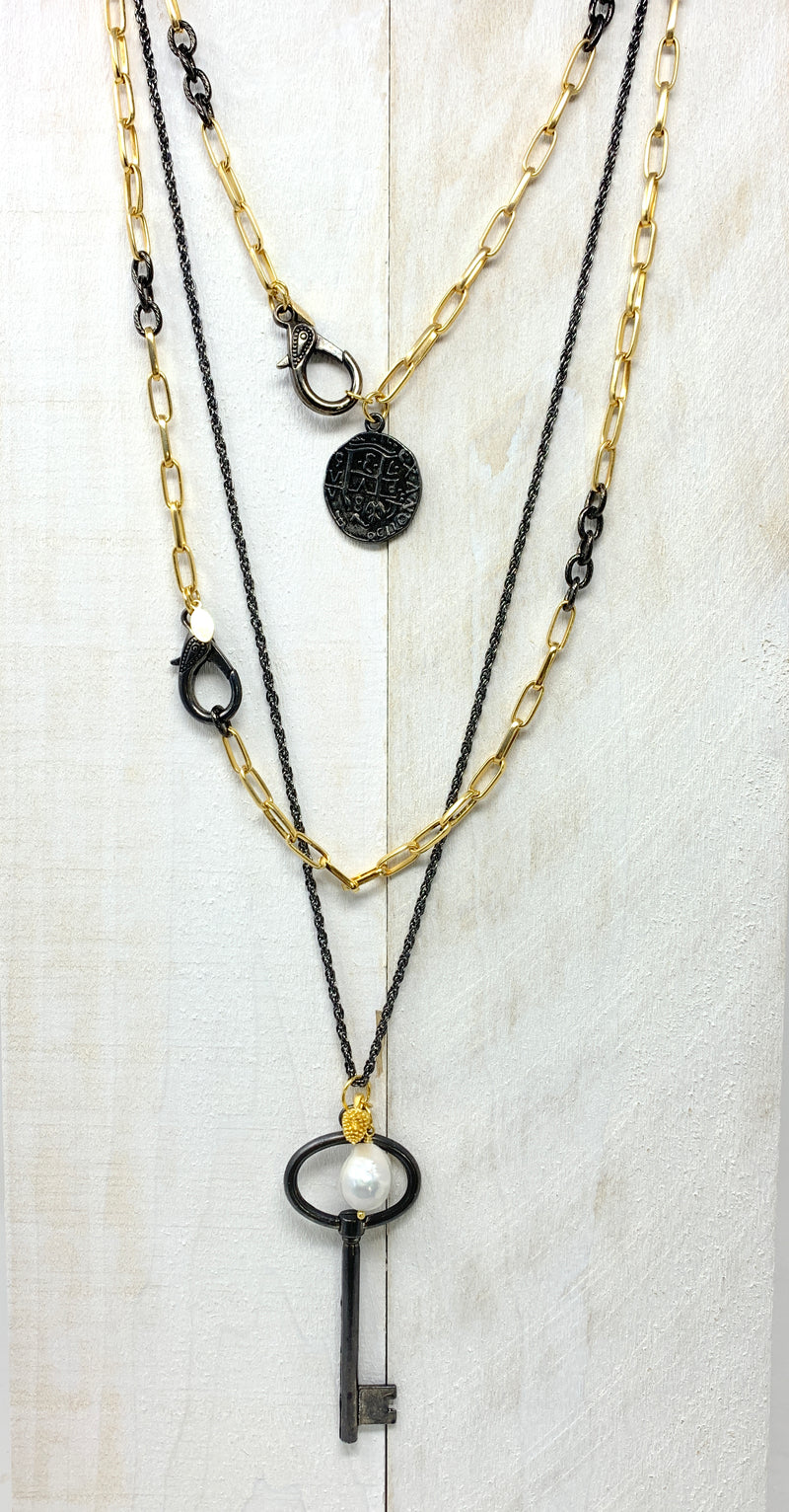 Kay Long Chain Necklace
